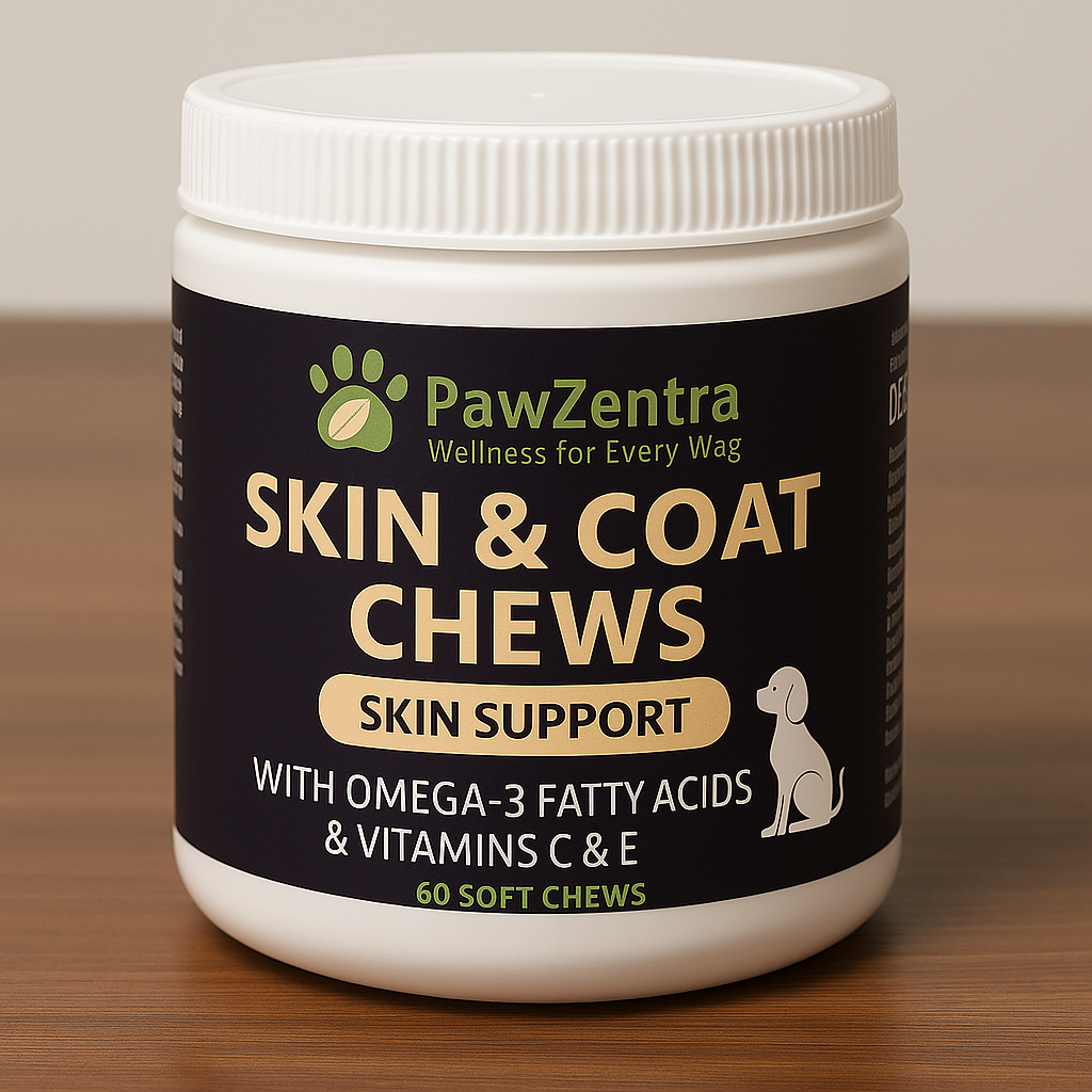 PawZentra Skin and Coat Chews